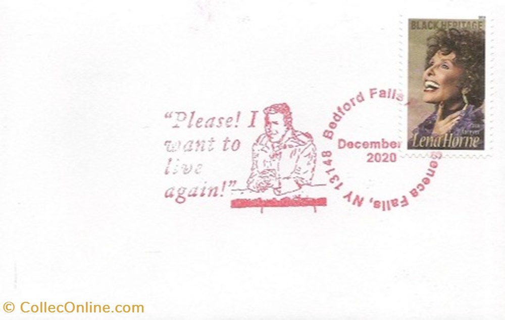 Seneca Falls (Etats Unis) 2020 Que la vie est belle! timbres seneca falls etats unis 2020 que la vie est belle