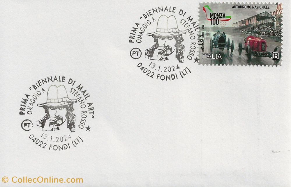 Fondi (Italie) 2024 Prima biennale di mail art timbres fondi italie 2024 prima biennale di mail art