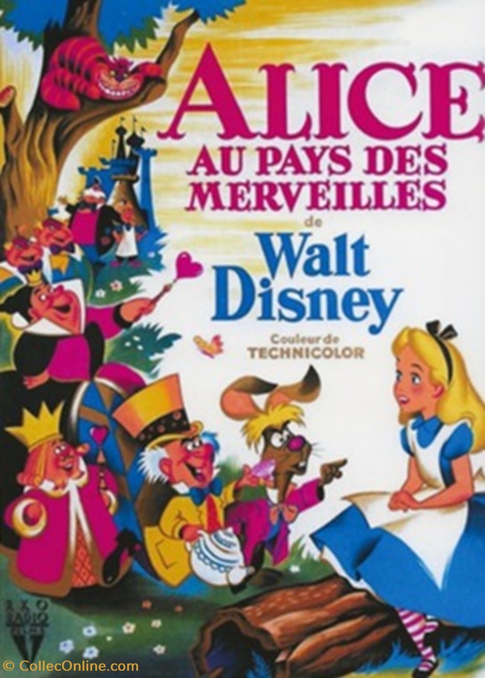 Alice au pays des merveilles cartes postales autres alice au pays des merveilles
