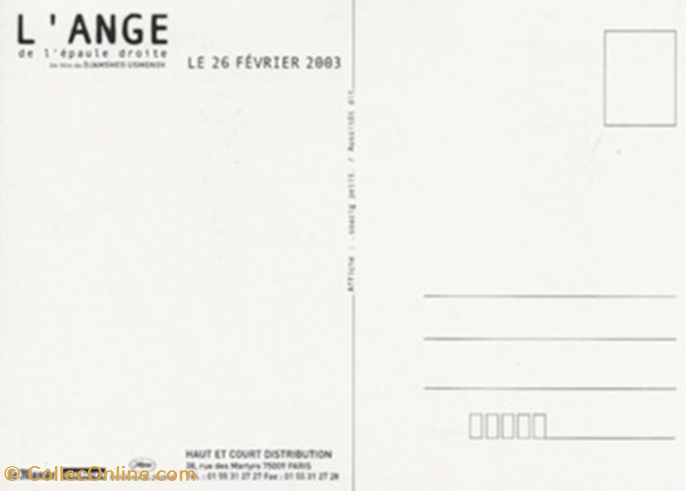 L'ange de l'épaule droite cartes postales autres l ange de epaule droite
