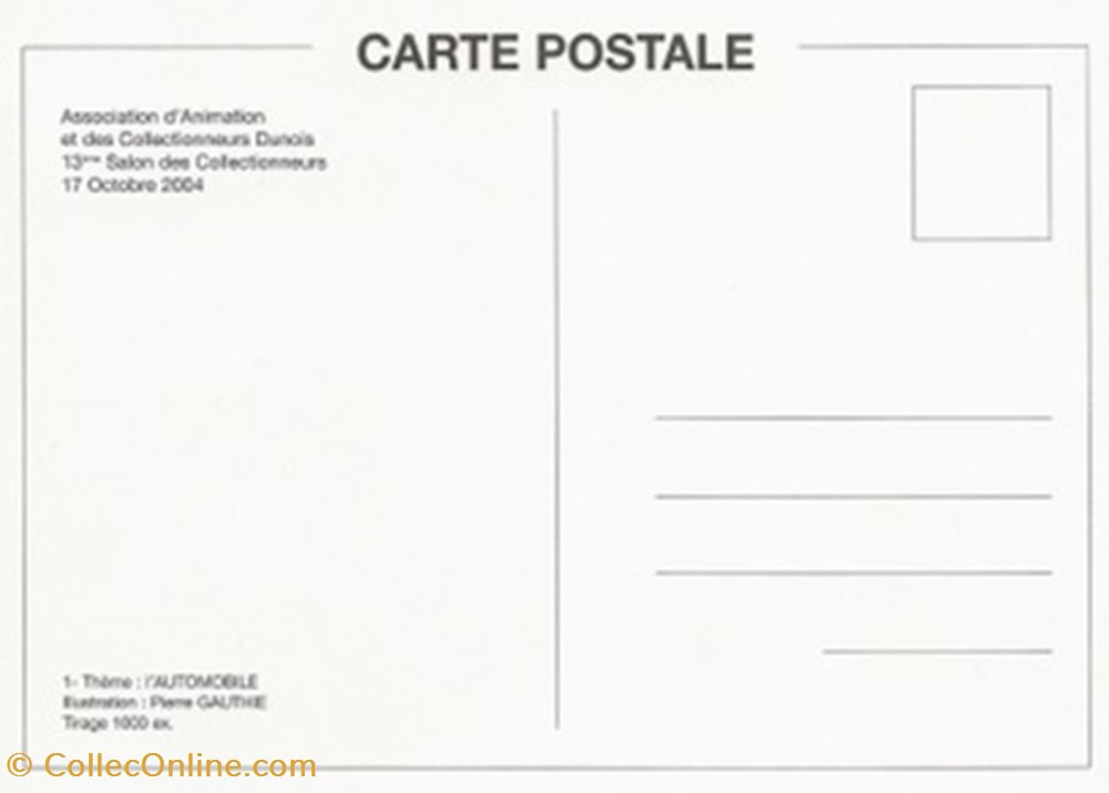 Chateaudun (28) 2004 cartes postales bande dessinee chateaudun 28 2004