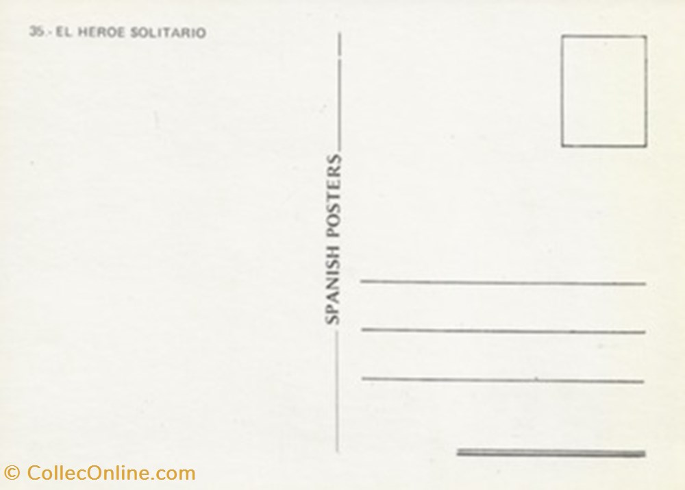 El heroe solitario cartes postales autres el heroe solitario