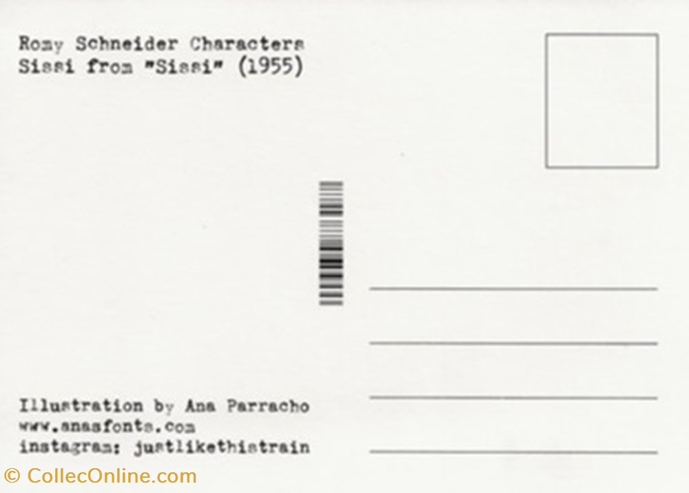 Sissi 4 cartes postales autres sissi