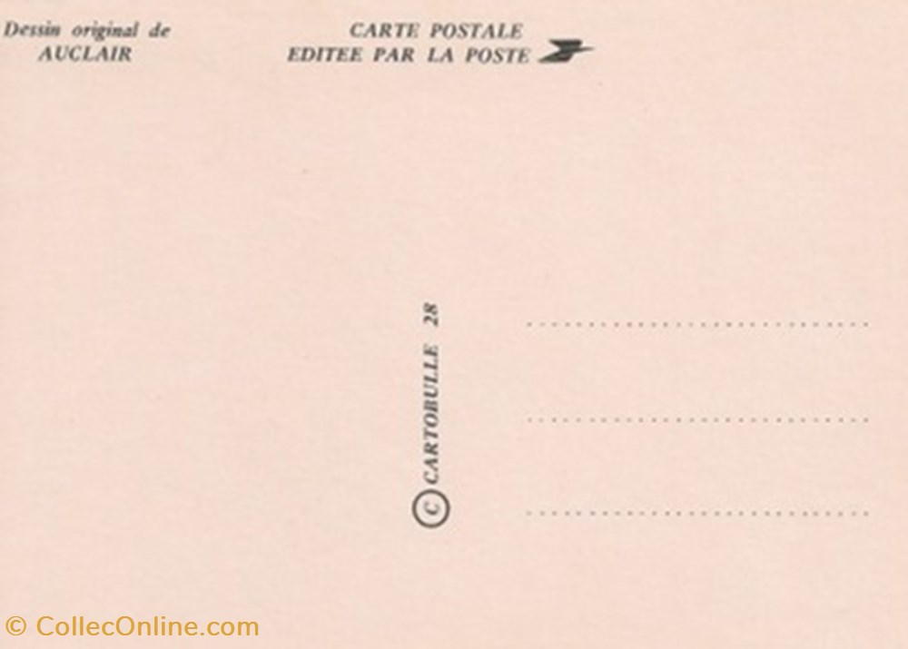 Chartres (28) 1987 cartes postales bande dessinee chartres 28 1987