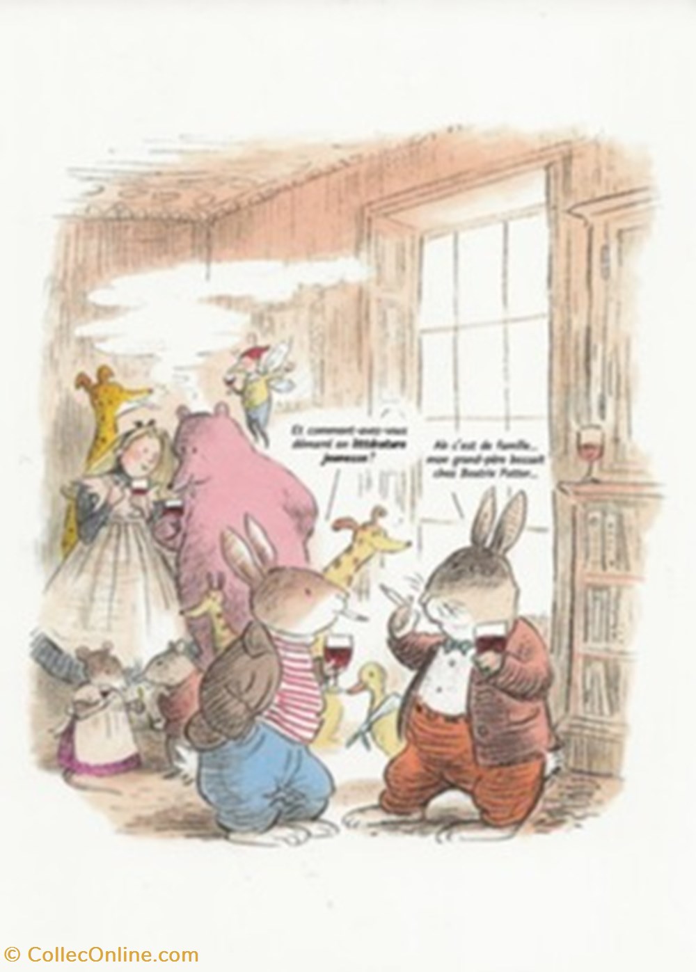 Posy Simmonds cartes postales bande dessinee posy simmonds
