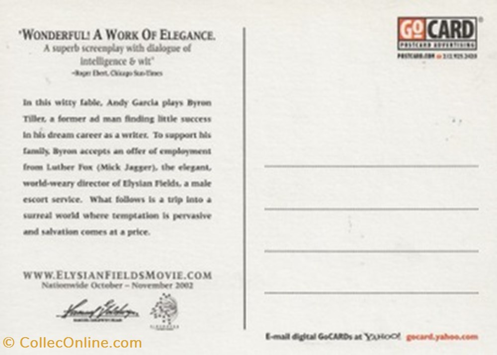 The man from elysian fields cartes postales autres the man from elysian fields