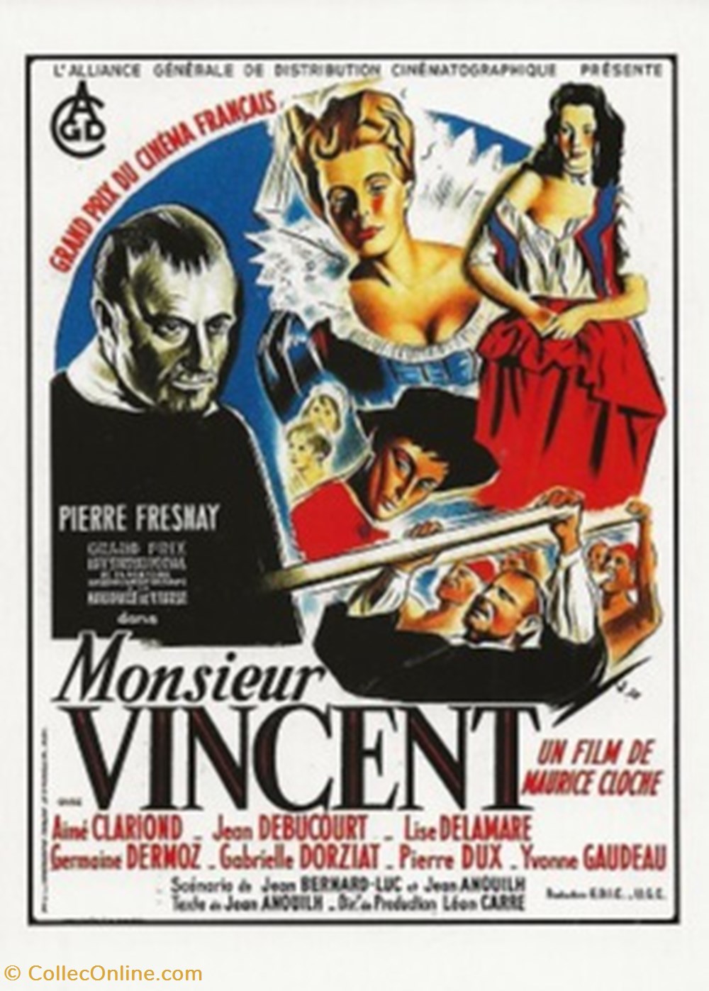 cartes postales autres monsieur vincent