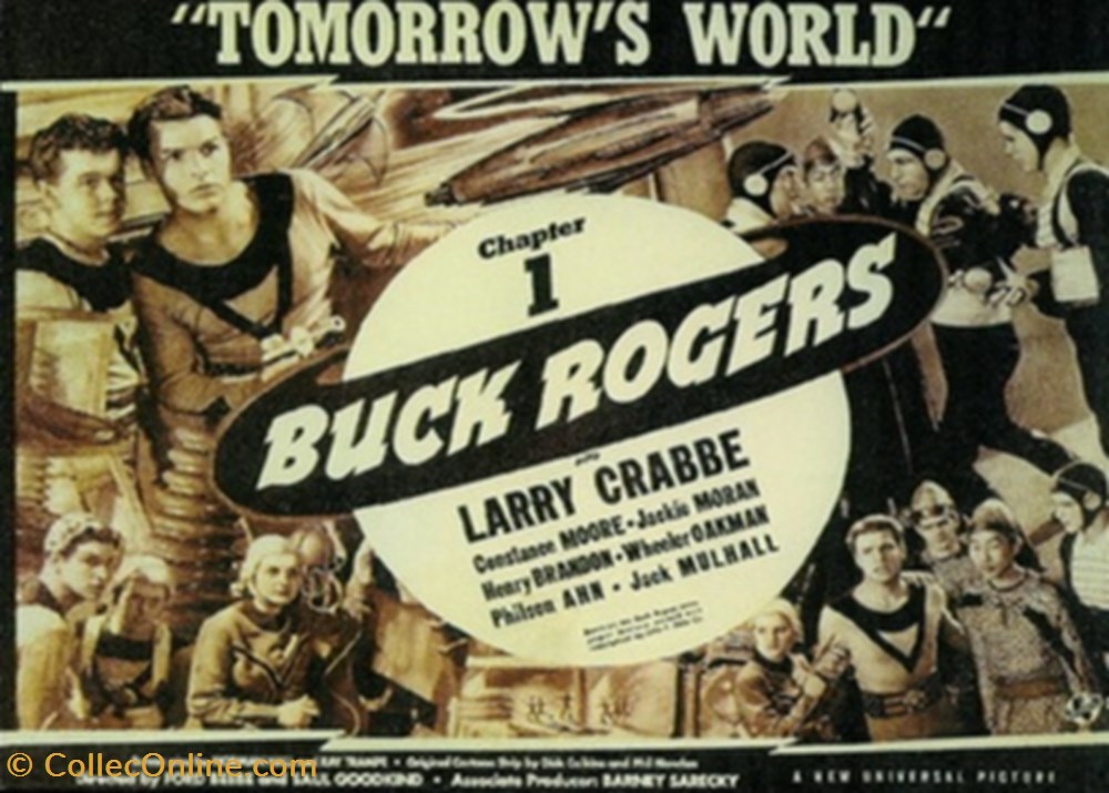 Buck Rogers cartes postales autres buck rogers
