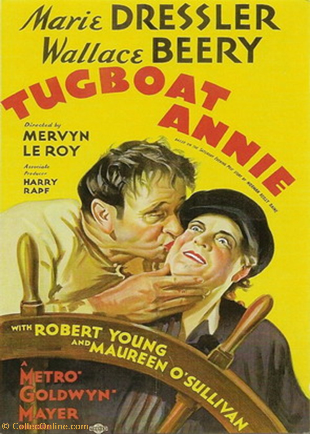 cartes postales autres tugboat annie