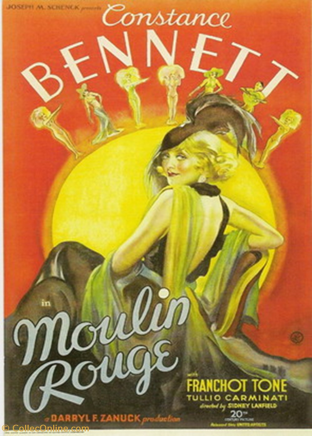 cartes postales autres moulin rouge