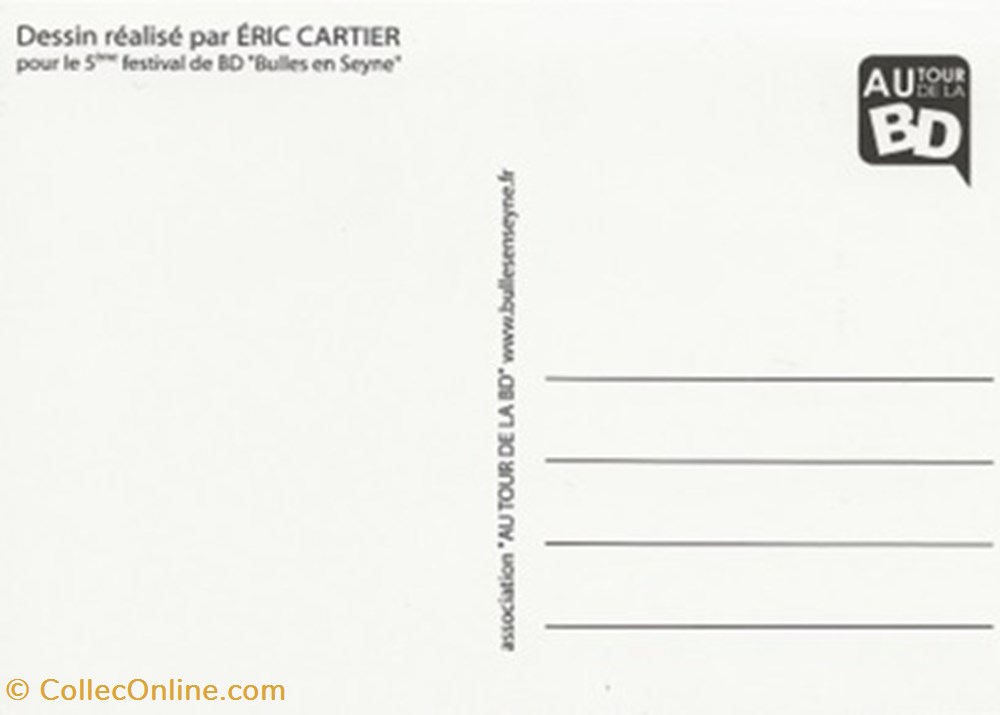 cartes postales bande dessinee la seyne sur mer 83 2013