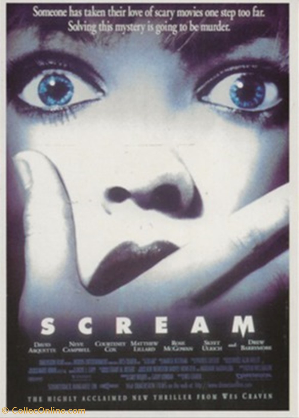 Scream cartes postales autres scream
