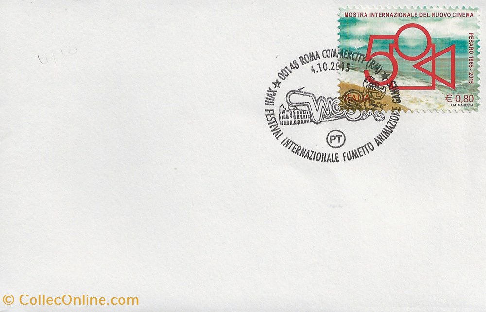 timbres roma italie 2015 xviii festival internazional fumetto animazione games