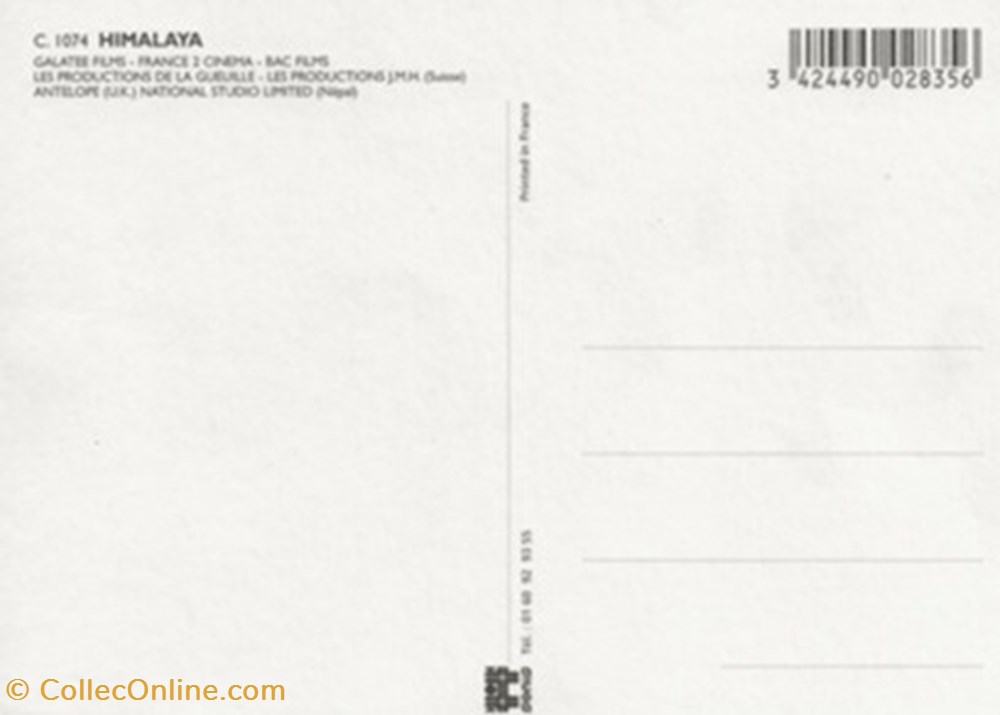 Himalaya, l'enfance d'un chef cartes postales autres himalaya enfance un chef