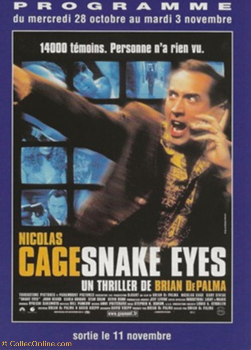 Snake eyes 3 cartes postales autres snake eyes