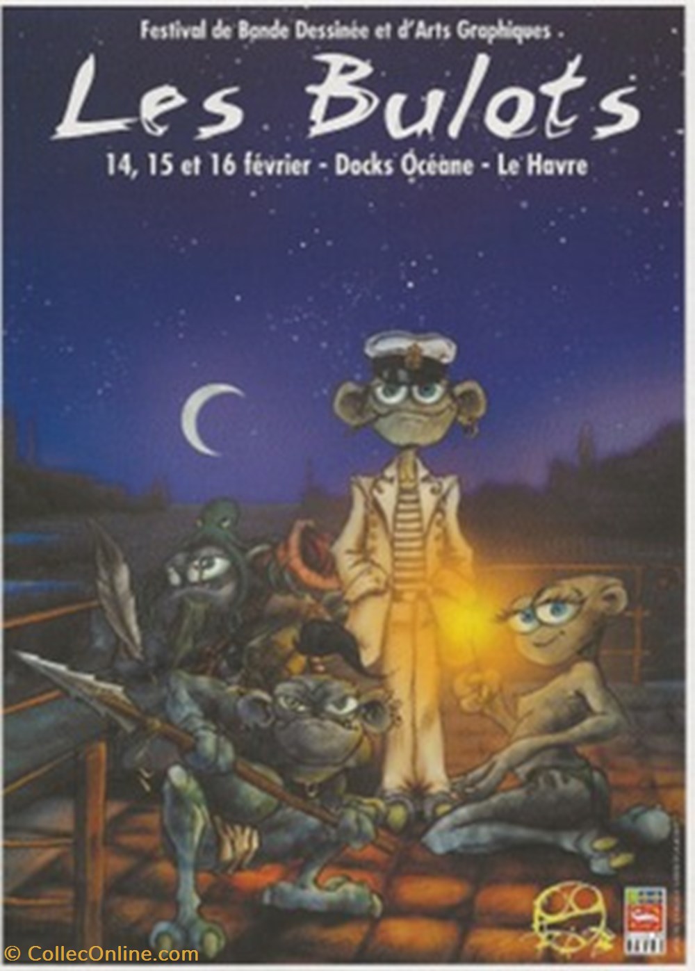 Le Havre (76) 2003 cartes postales bande dessinee le havre 76 2003
