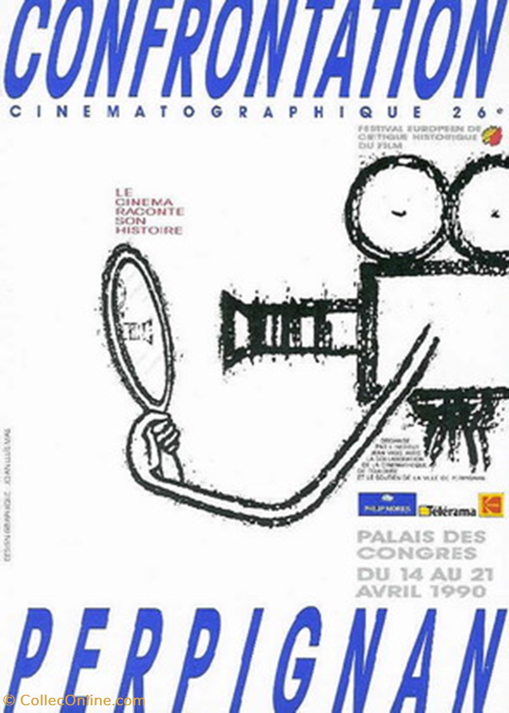 Perpignan Confrontation cinématographique 1990 cartes postales autres perpignan confrontation cinematographique 1990
