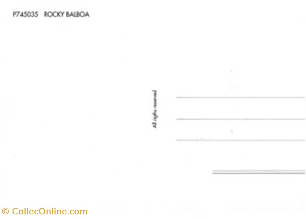 Rocky Balboa cartes postales autres rocky balboa