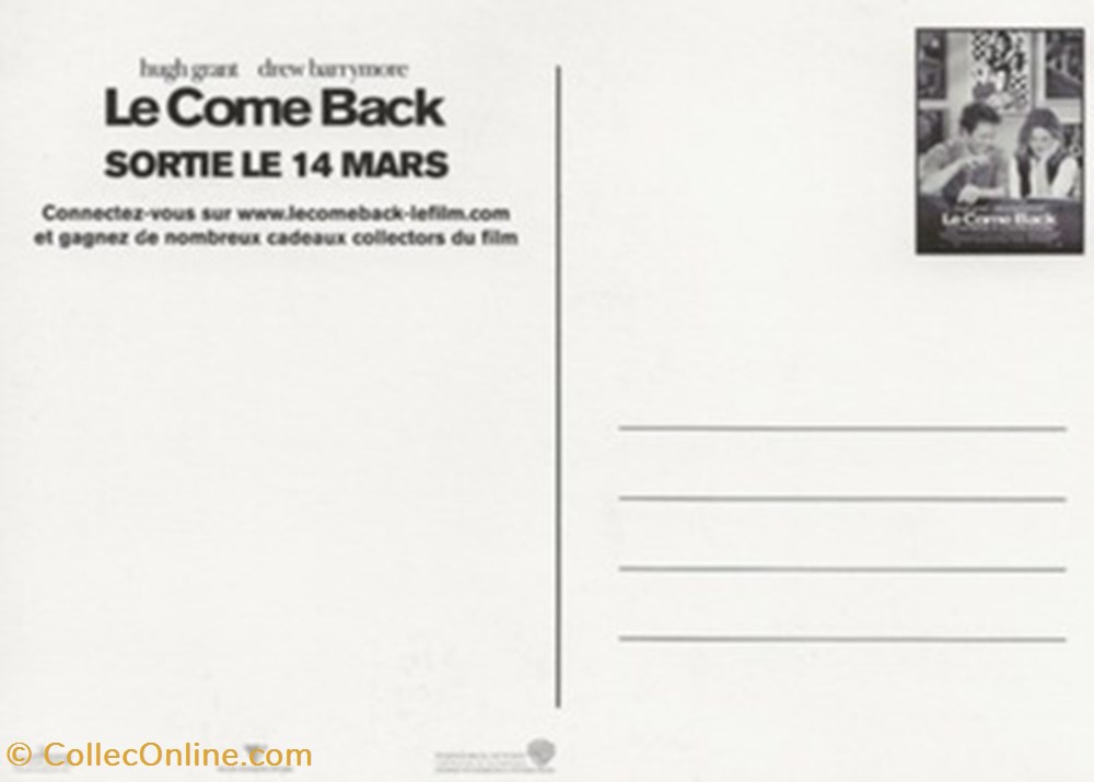 Le come back cartes postales autres le come back