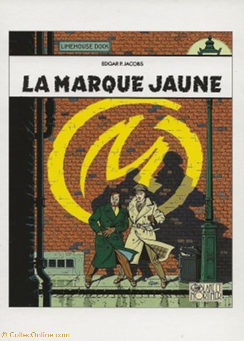 cartes postales bande dessinee blake et mortimer
