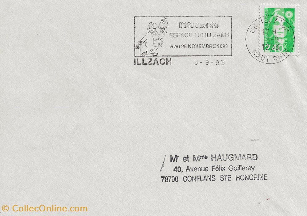 timbres illzach 68 1993 bedecine