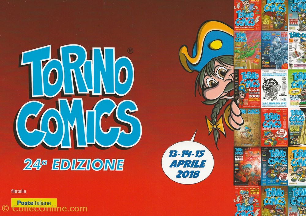 timbres torino italie 2018 torino comics eccellenze del fumetto italiano