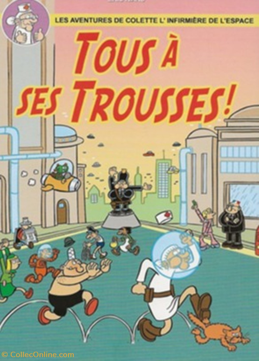Les aventures de Colette infirmière de l'espace cartes postales bande dessinee les aventures de colette infirmiere de espace