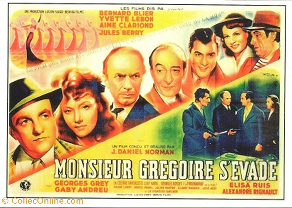 Monsieur Grégoire s'évade cartes postales autres monsieur gregoire evade