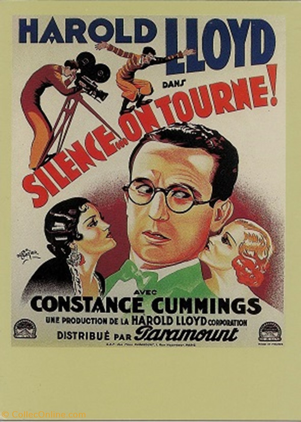 Silence on tourne cartes postales autres silence on tourne