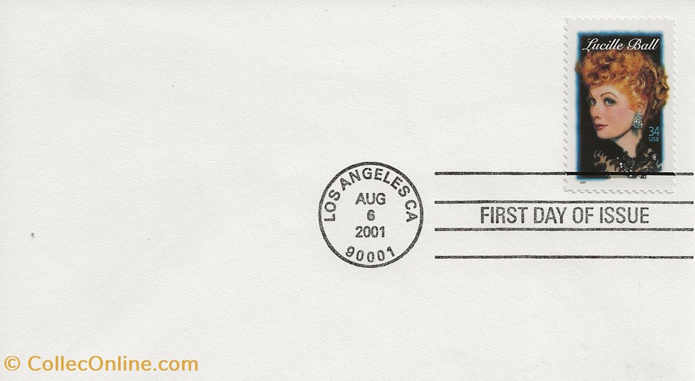Los Angeles (Etats-Unis) 2001 Lucille Ball timbres los angeles etats unis 2001 lucille ball