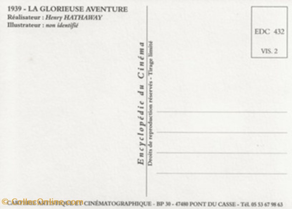 La glorieuse aventure cartes postales autres la glorieuse aventure