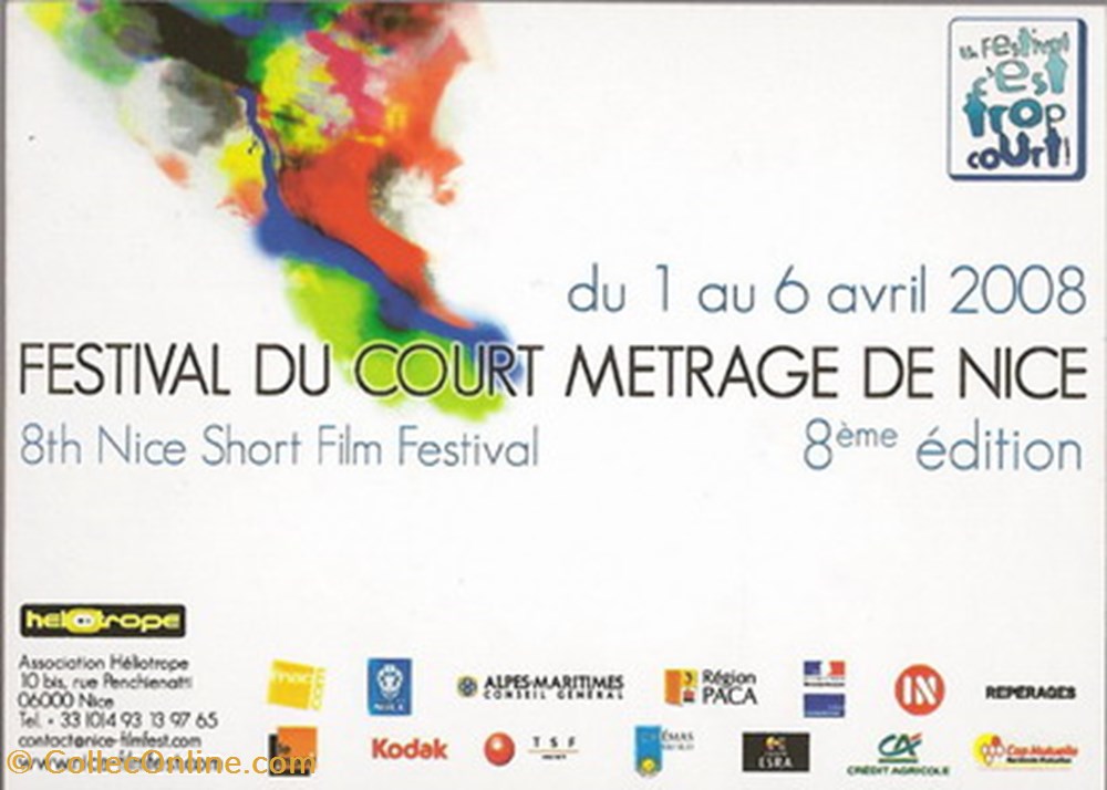 cartes postales autres nice festival du court metrage 2008
