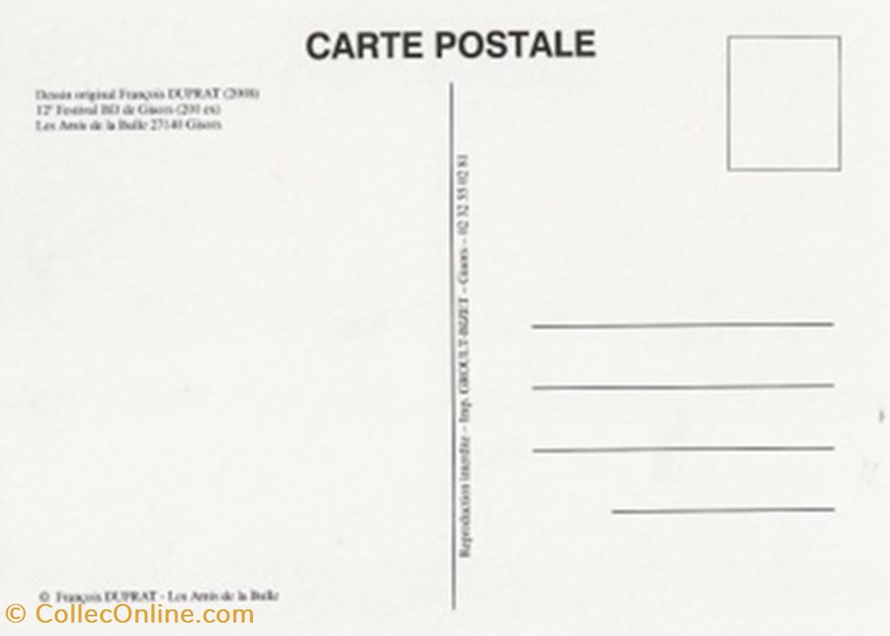 Gisors (27) 2008 cartes postales bande dessinee gisors 27 2008