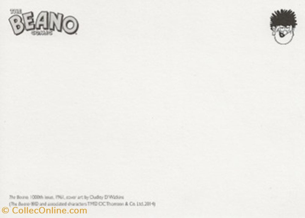 Dennis la Menace cartes postales bande dessinee dennis la menace