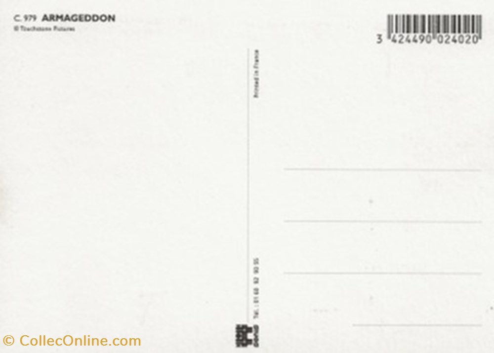 Armageddon 2 cartes postales autres armageddon