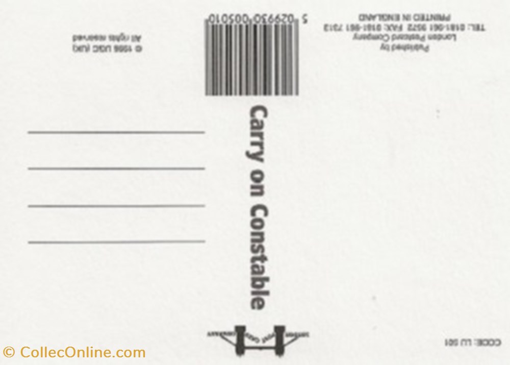 Carry on constable cartes postales autres carry on constable