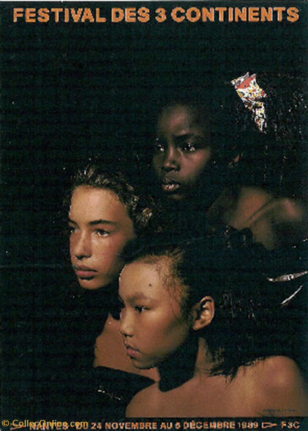 cartes postales autres nantes festival des trois continents 1989
