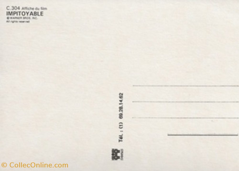 Impitoyable cartes postales autres impitoyable