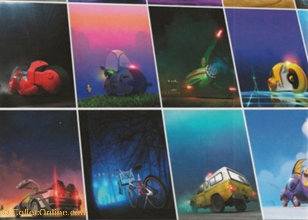 cartes postales bande dessinee banncars