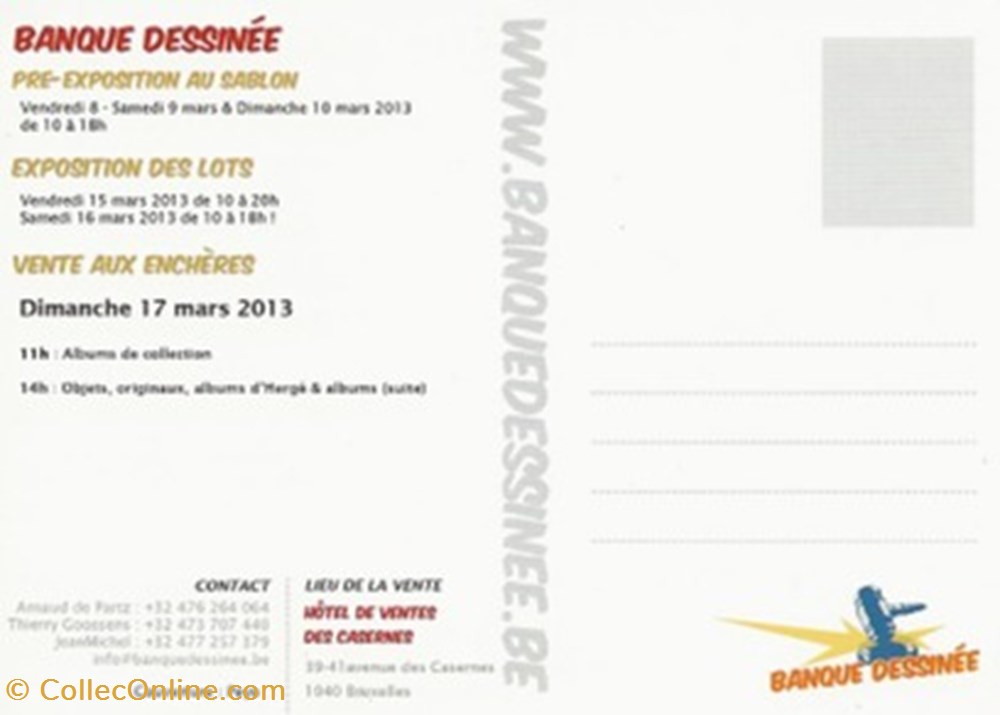 Banque Dessinée 28 cartes postales bande banque dessinee 28