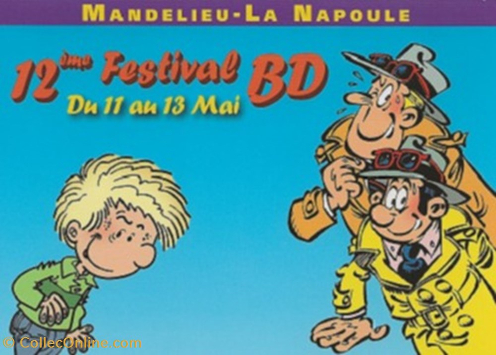 Mandelieu - la - Napoule (06) 2007 cartes postales bande dessinee mandelieu la napoule 06 2007