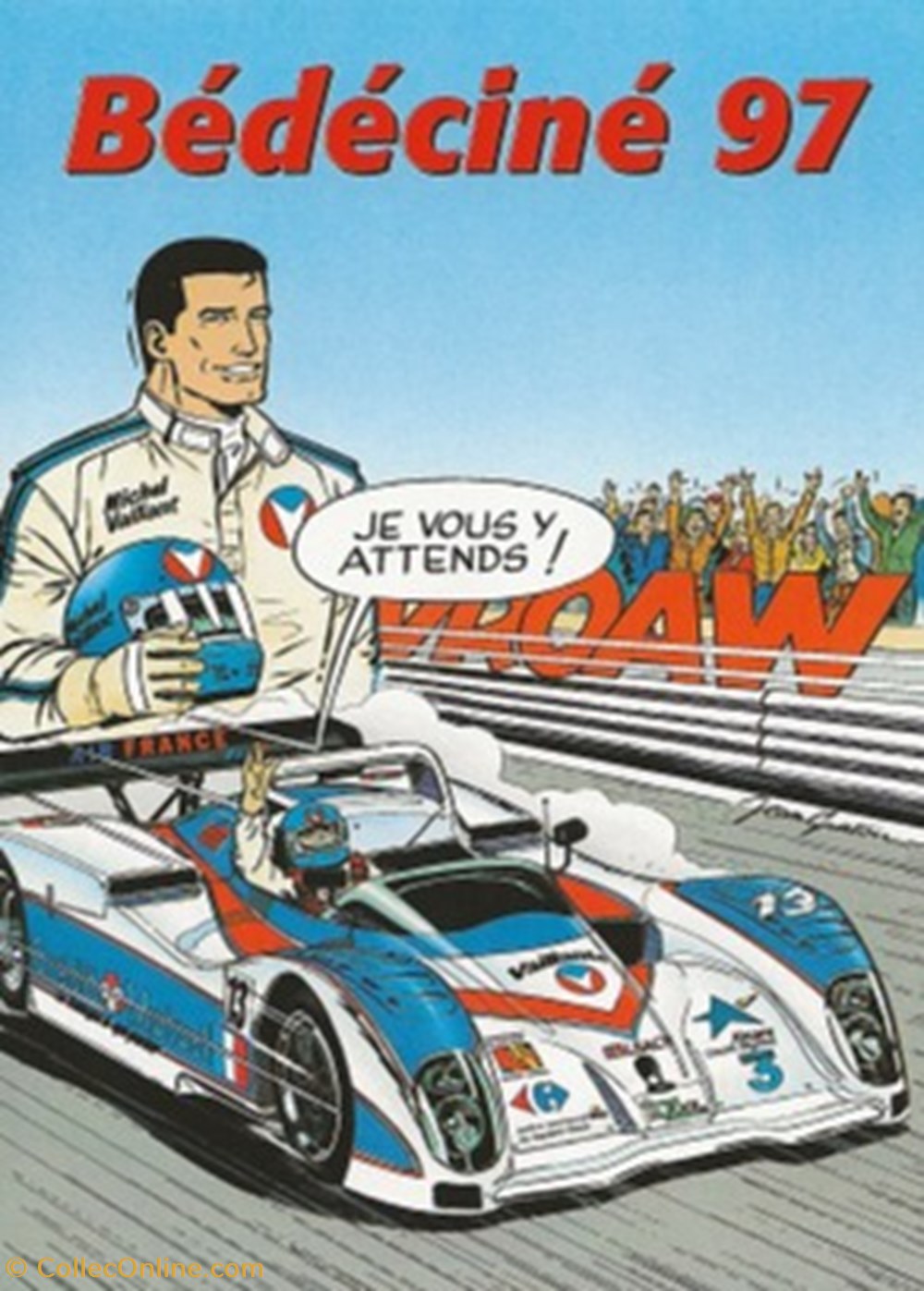 Illzach (68) 1997 cartes postales bande dessinee illzach 68 1997