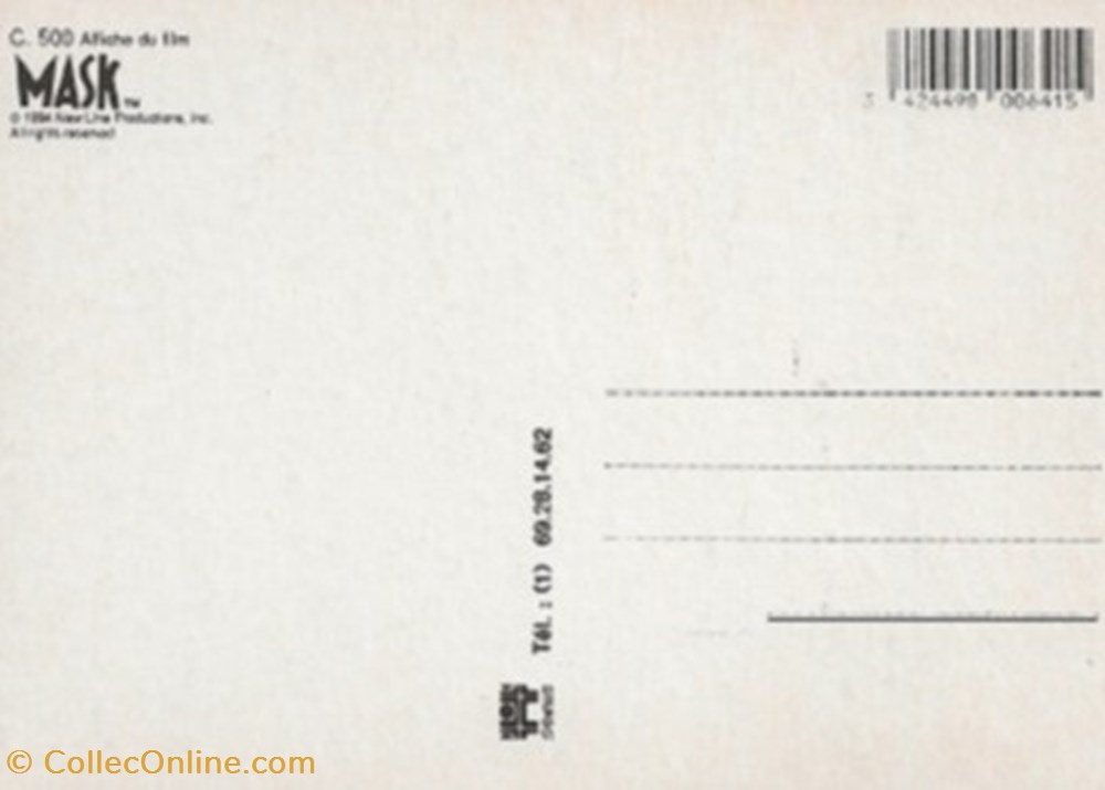 cartes postales autres the mask