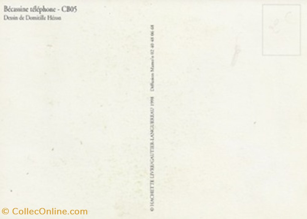 Bécassine cartes postales bande dessinee becassine