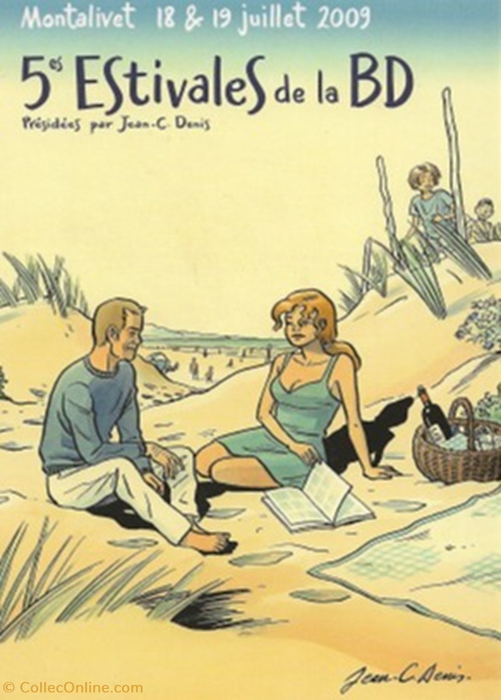 cartes postales bande dessinee montalivet 33 2009