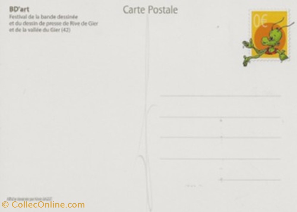 Rive de Gier (42) 2017 cartes postales bande dessinee rive de gier 42 2017