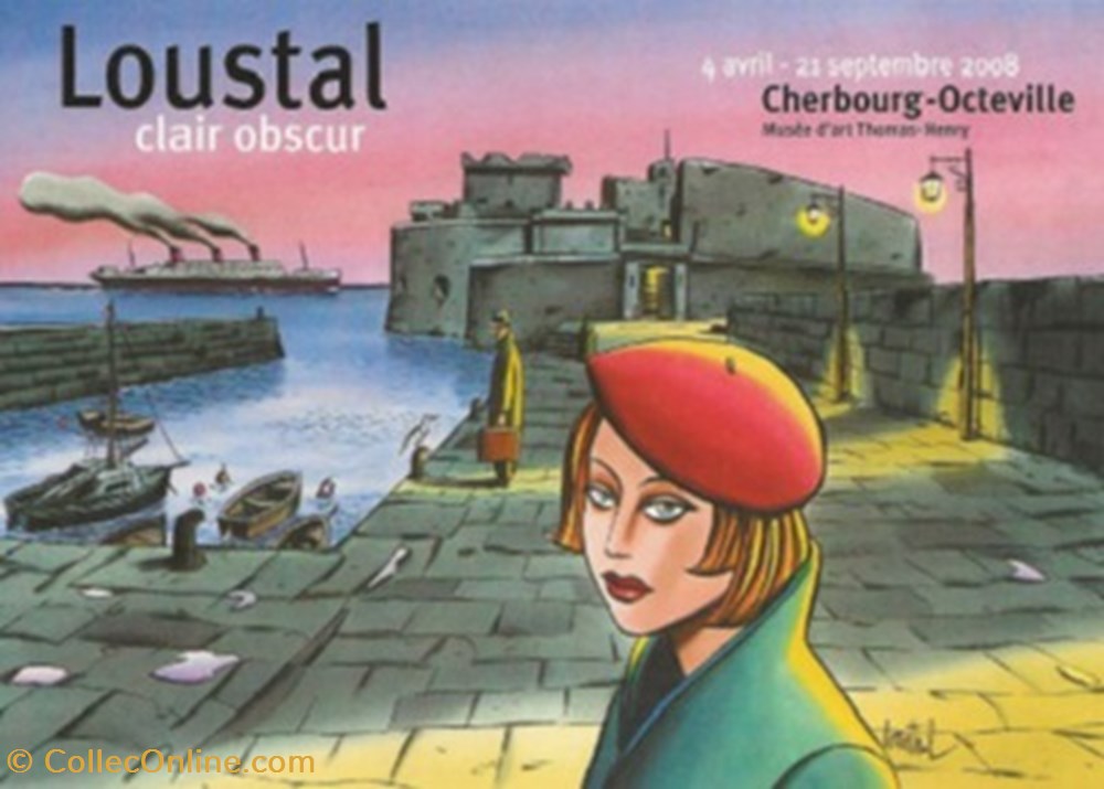 Cherbourg (50) 2008 cartes postales bande dessinee cherbourg 50 2008