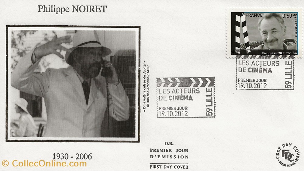 timbres lille 59 2012 les acteurs de cinema philippe noiret