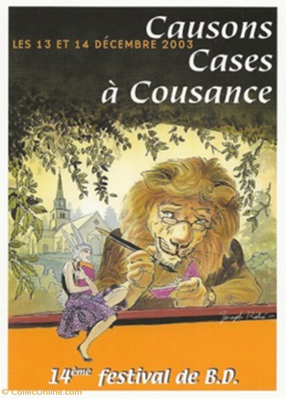 Cousance (39) 2003 cartes postales bande dessinee cousance 39 2003