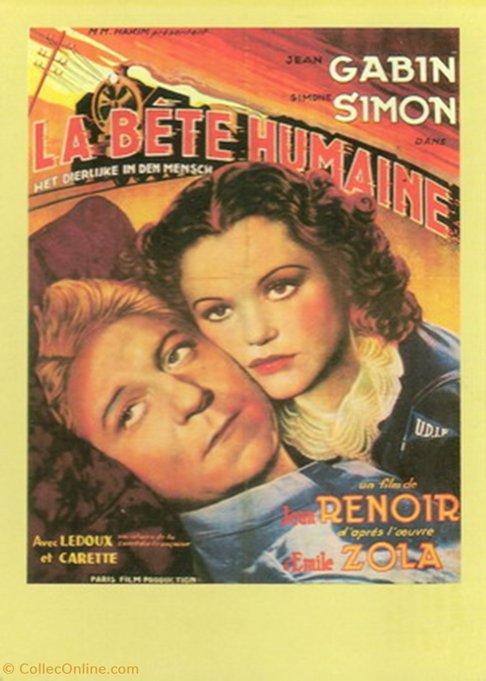 La bête humaine cartes postales autres la bete humaine